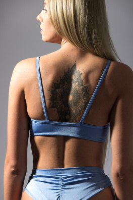 GoldBee Plavky TopOne Vrchný Diel Blue (Barva Blue, Velikost S)