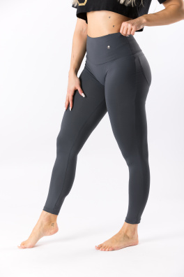 GoldBee Tvarujúce Legíny Lycra Grey (Barva Grey, Velikost 3XL)