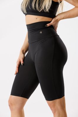 GoldBee Kraťasy Sťahujúce Pas Dlhé Black (Barva Black, Velikost 5XL)