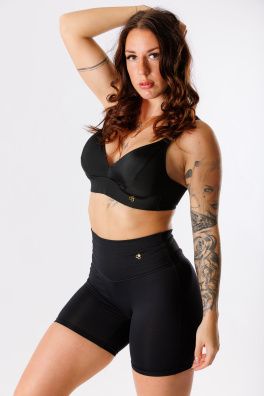 GoldBee Kraťasky Sťahovací Pas V Black (Barva Black, Velikost 3XL)