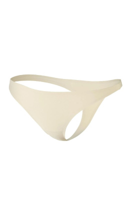 GoldBee Neviditeľné Tangá Nude 3 Pack (Barva Nude, Velikost S)