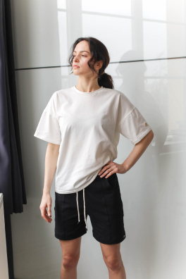 GoldBee Dámske Kraťasy Voľného Strihu Black (Barva Black, Velikost S)