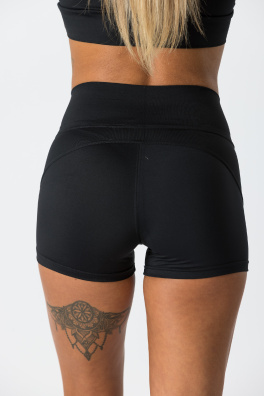 GoldBee Kraťasky Veve s Vreckom Black (Barva Black, Velikost XS)