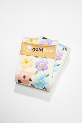 GoldBee Posilňovacia guma BeBooty Květinová Zahrada (Barva Květinová Zahrada, Velikost S)