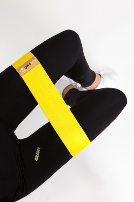 GoldBee Posilňovacia guma BeBooty Yellow (Barva Yellow, Velikost S)