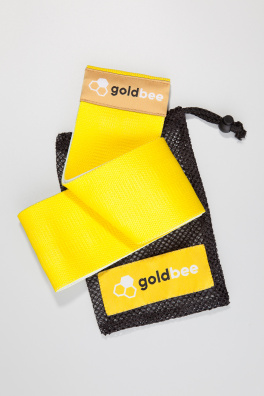 GoldBee Posilňovacia guma BeBooty Yellow (Barva Yellow, Velikost S)