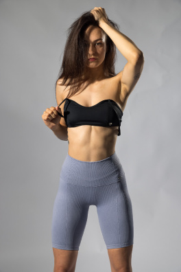 GoldBee Kraťásky Balance Seamless Silver Bullet (Barva Silver, Velikost XL)