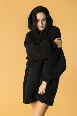 GoldBee Mikina Doba Ľadová Black (Barva Black, Velikost XL-4XL)