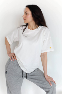 GoldBee Basic Organic Tričko White (Barva White, Velikost S)