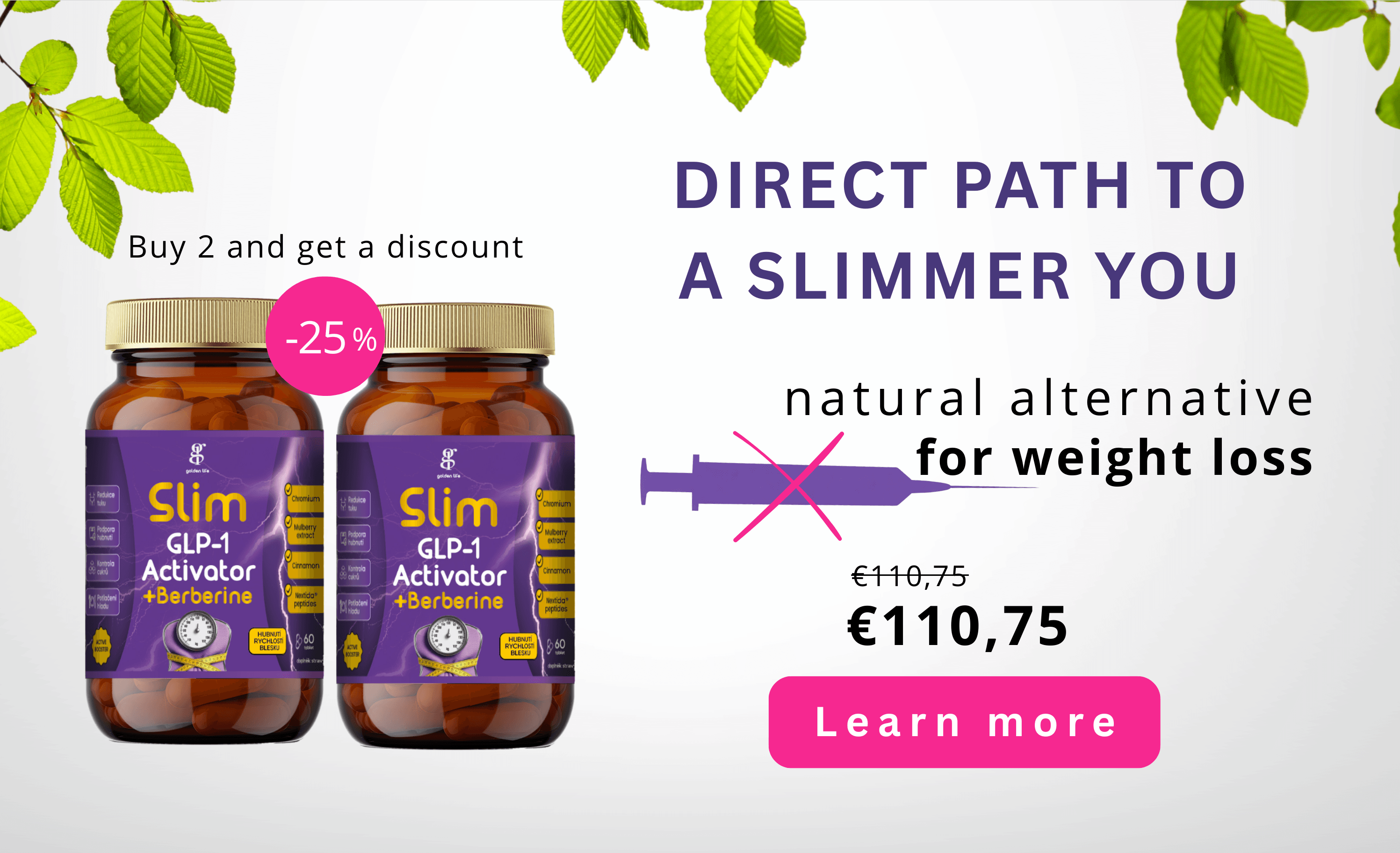 Double Slim GLP-1 Activátor s Berberinem