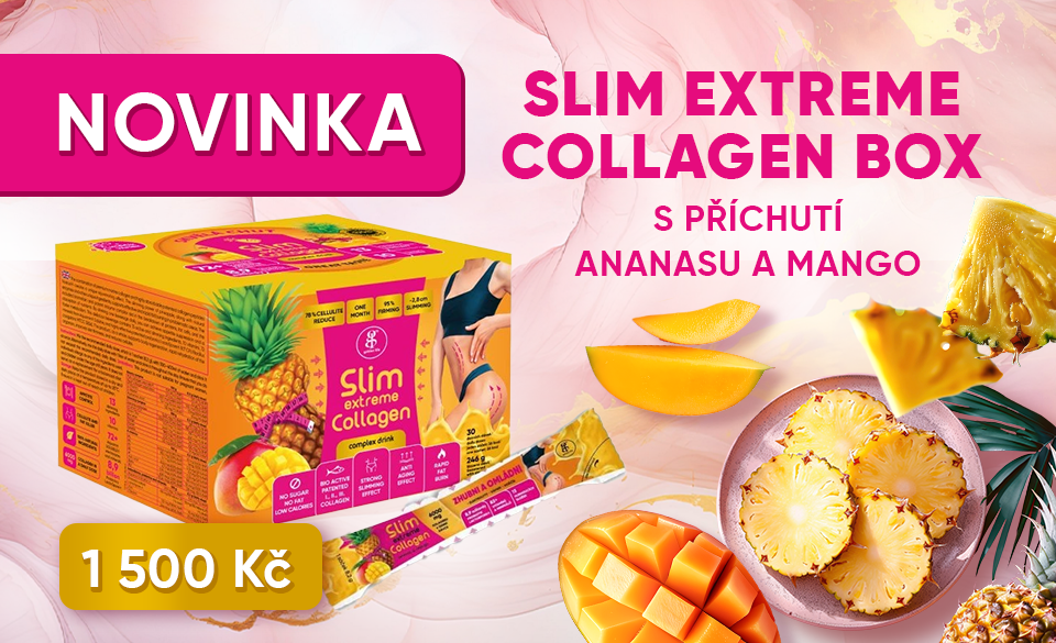 Slim Extreme Collagen Box s příchutí manga