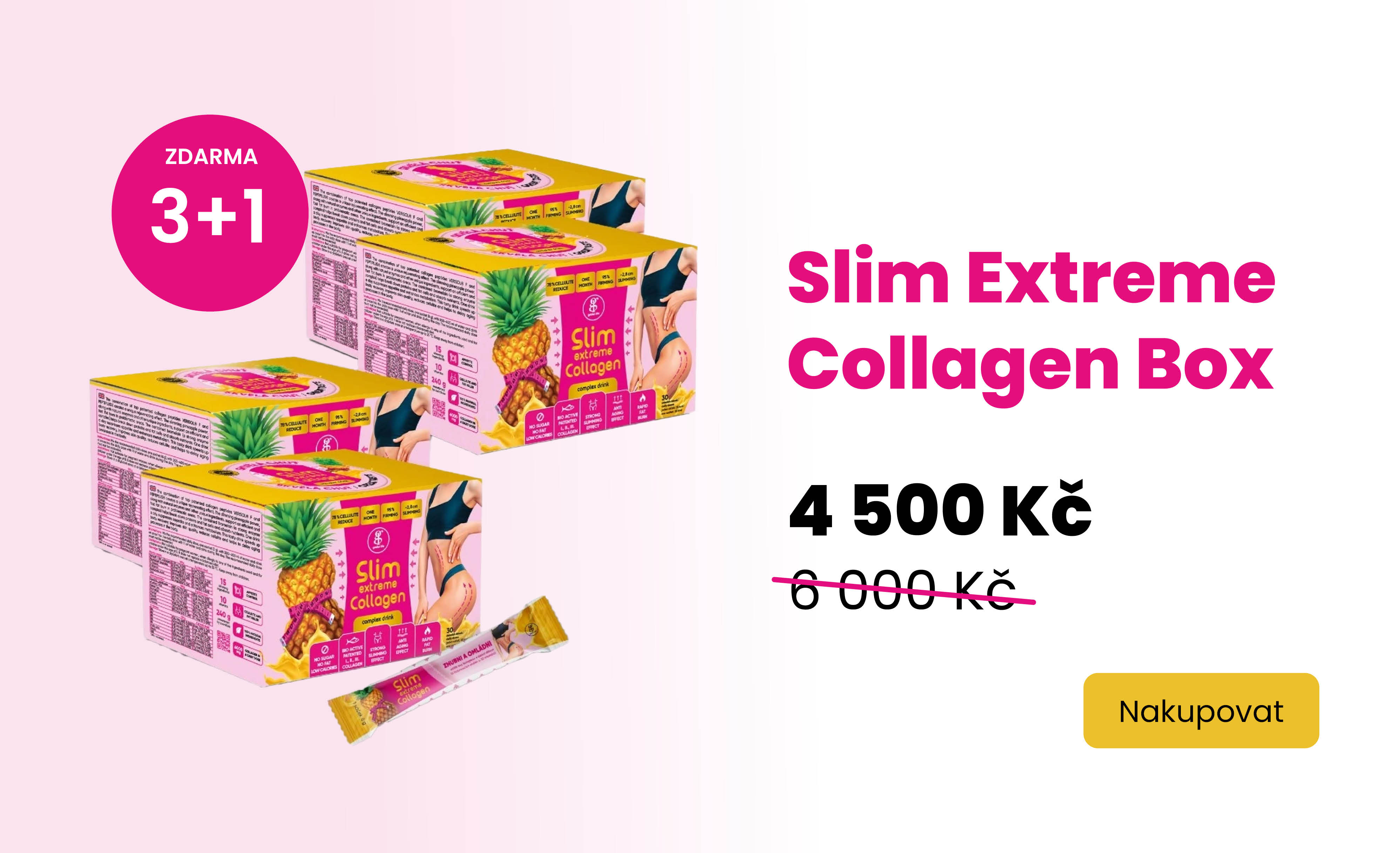 Slim Extreme Collagen Box 3+1