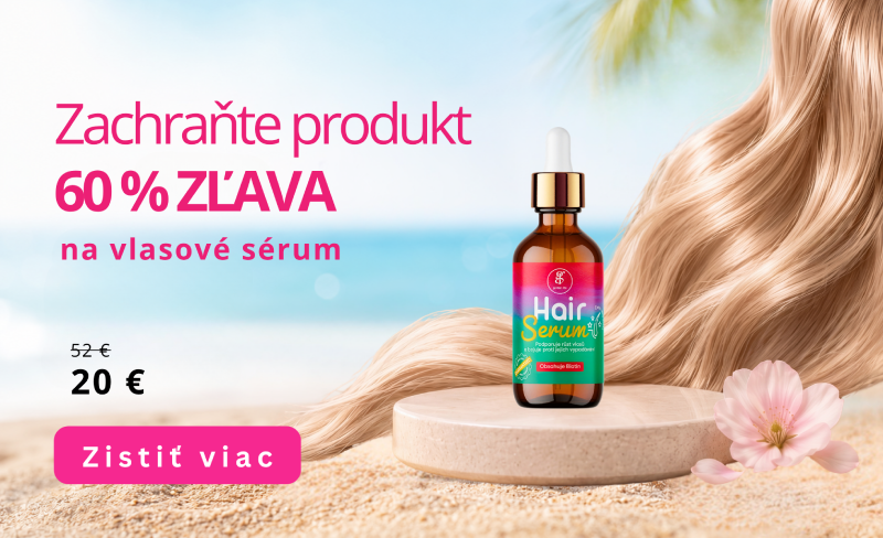 Zachráňte produkt – 60 % zľava na Hair Serum