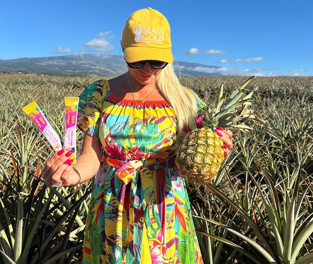Ananasová farma na Maui