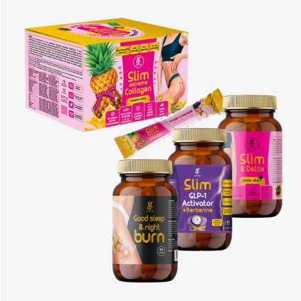 Slim GLP 1 Activator + Berberin Sleep + Detox +box