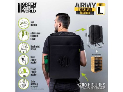 army transport backpack