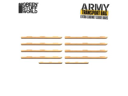 extra rails for miniatures carrying case (2)