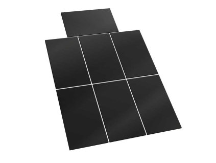 rectangular magnetic sheet self adhesive 60x100mm