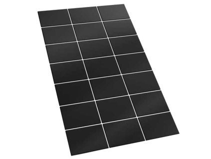 rectangular magnetic sheet self adhesive 40x60mm