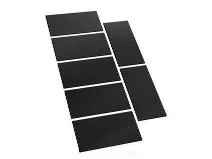 rectangular magnetic sheet self adhesive 100x50mm