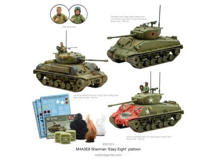 M4A3E8 Sherman Easy Eight Armoured Platoon
