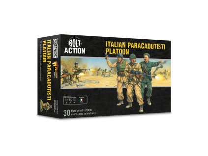 Italian Paracadutisti platoon