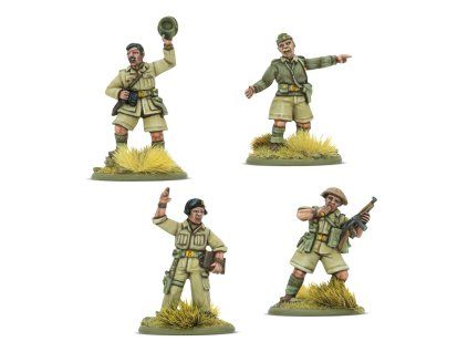 British 8th Army platoon commanders