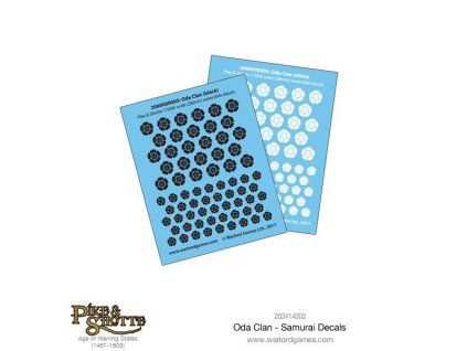 Oda Clan - Samurai Decals