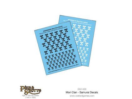 203414005 Mori Clan Decal Sheet