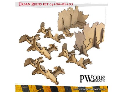 urban ruins 04040505 mdf terrain scenery
