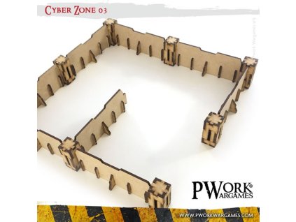cyber zone 03 mdf terrain scenery