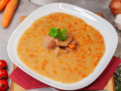 Putenfleisch mit Karotte