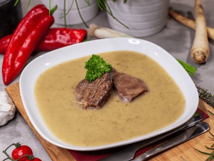 Rindfleisch in Dillsauce