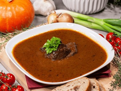 Hirschgulasch