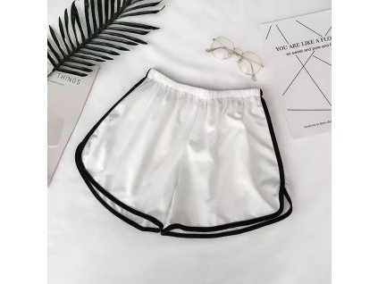 Bae watch shorts - dámské kraťasy bílé