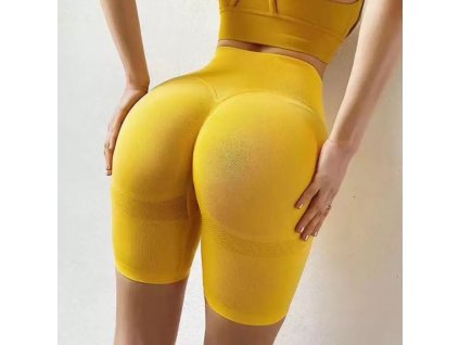 Bubble Gym - dámské šortky žluté
