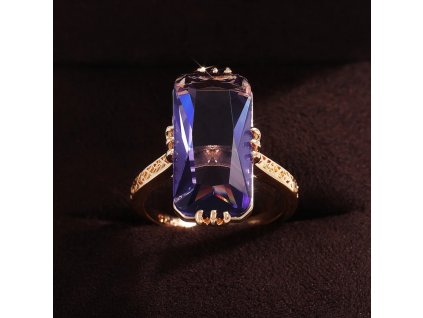 Stříbrný Prsten 925 Purple Poison