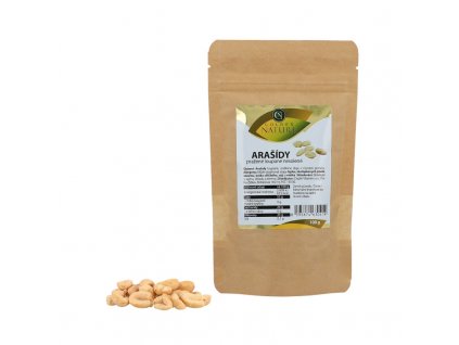 Golden Nature Arašídy pražené nesolené 100g