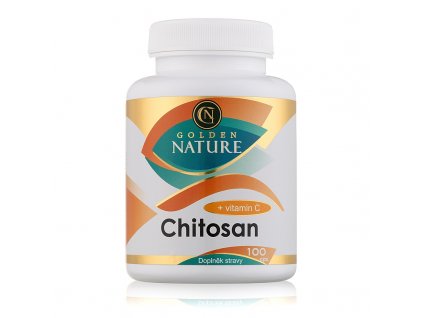 Golden Nature Chitosan + Vitamin C 100 cps.