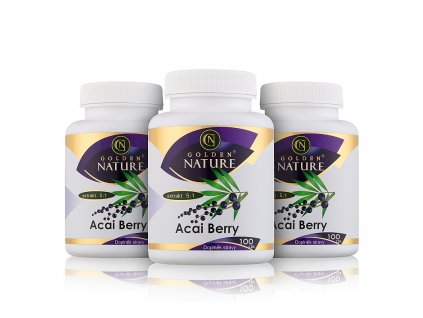 2+1 Golden Nature Acai berry 300 cps.