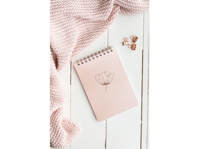 Poznámkový blok Rose Gold Parfume