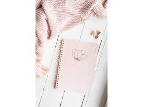 Zápisník Rose Gold Parfume