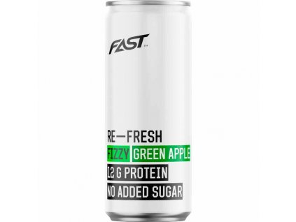 Fast, proteinový nápoj, zelené jablko, 330ml