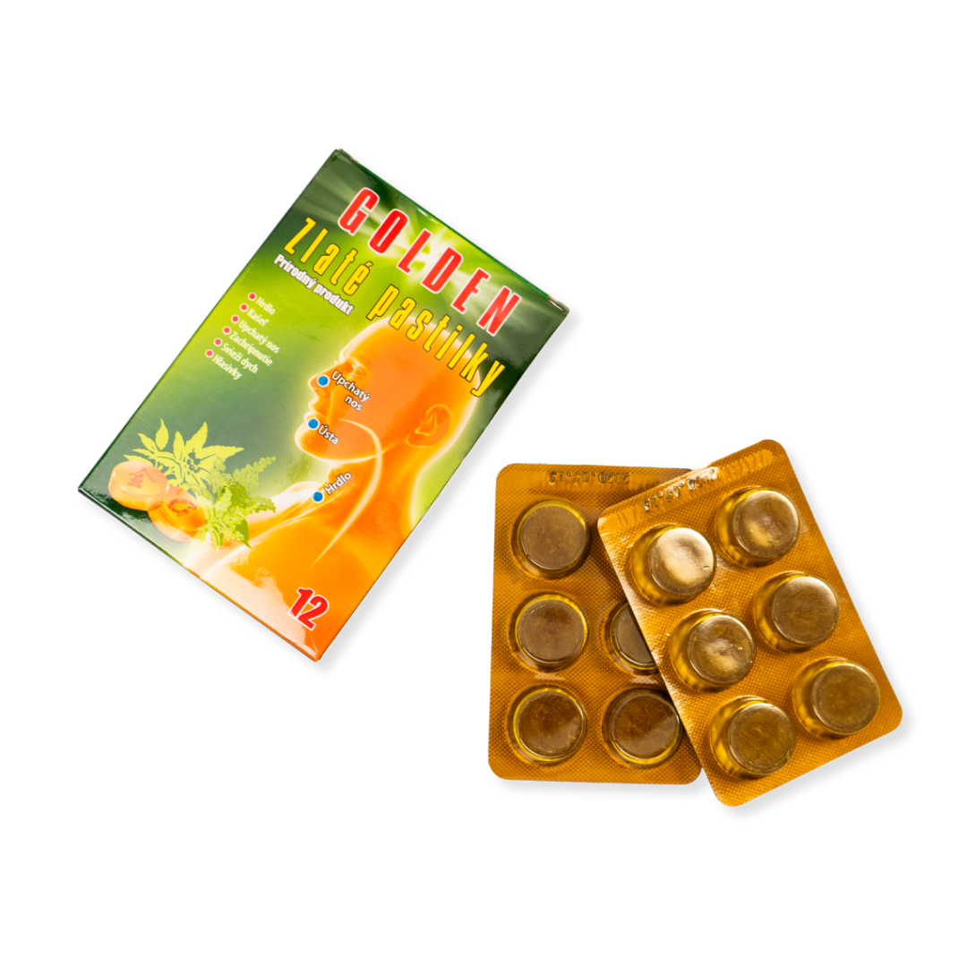 Prírodná sila Zlatých pastiliek: Podpora dýchacích ciest a imunity