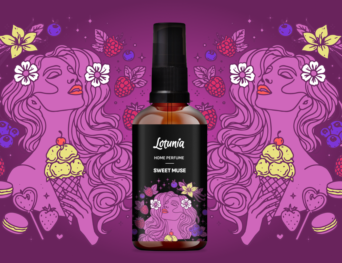 LOTUNIA HOME Perfume SWEET MUSE LOTUNIA HOME Perfume SWEET MUSE