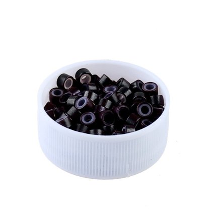 Silikonové Micro Rings tmavě hnědá