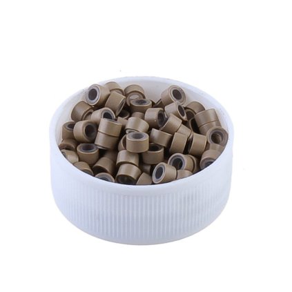 Silikonové Micro Rings tmavá blond