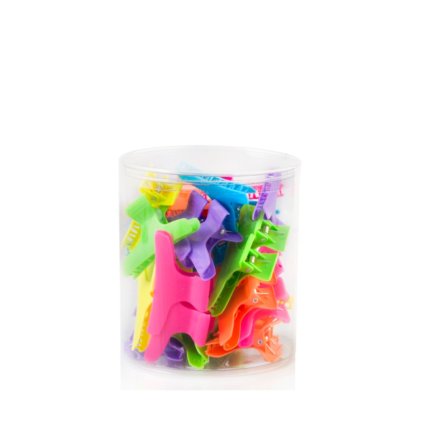 Skřipec na vlasy plast 36 ks box