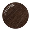 Středoevropské vlasy, zakončení Micro Rings #6 hnědá