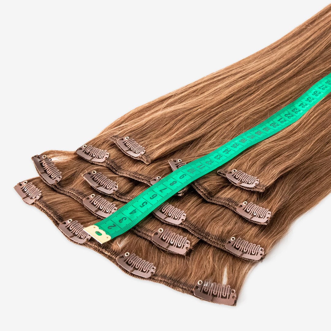 Výber dĺžky, odtieňa a množstva